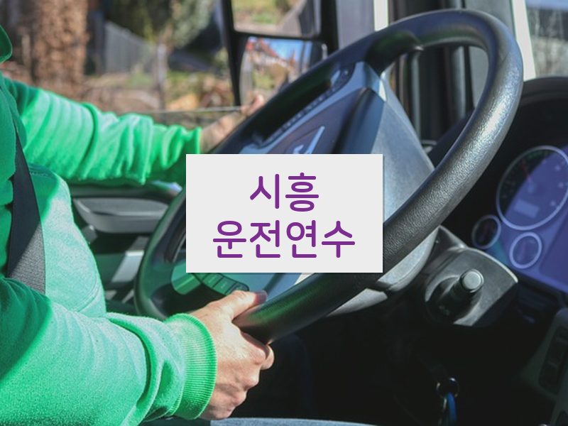 시흥운전연수 후기