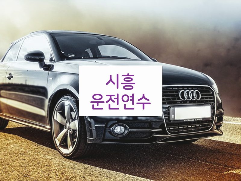 시흥운전연수 후기