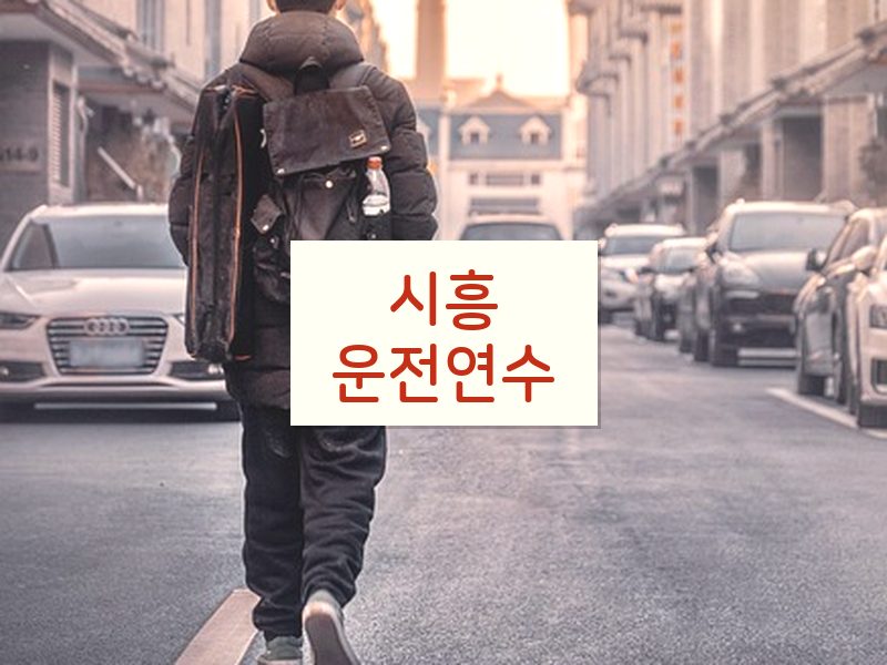 시흥운전연수 후기