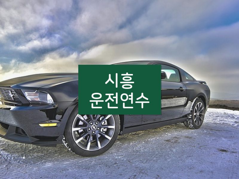 시흥운전연수 후기