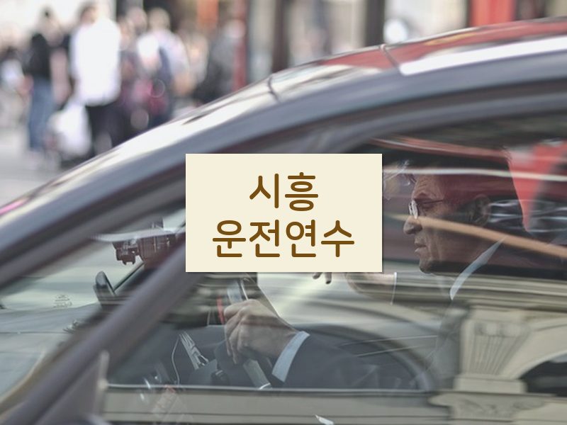 시흥운전연수 후기