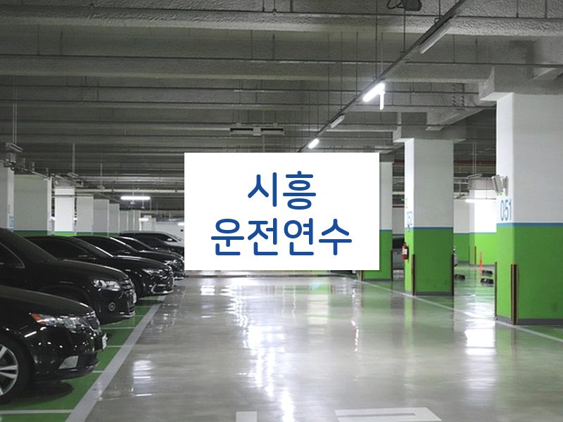 시흥운전연수 후기