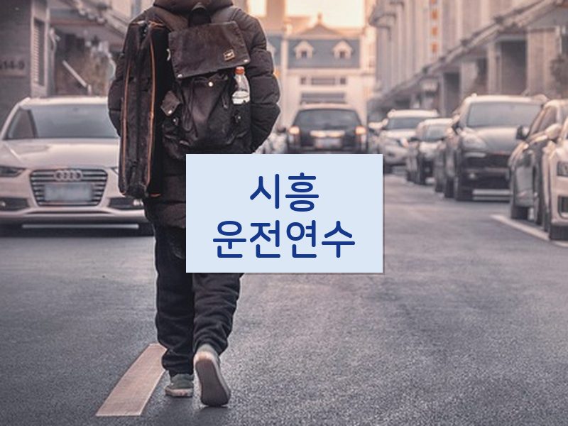 시흥운전연수 후기