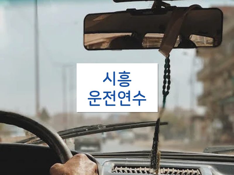 시흥운전연수 후기