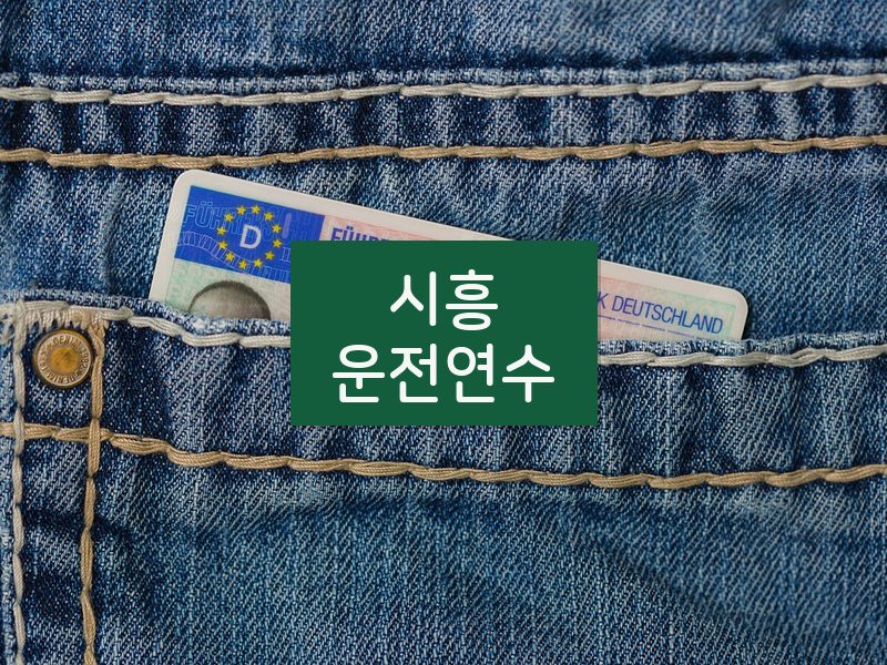 시흥운전연수 후기