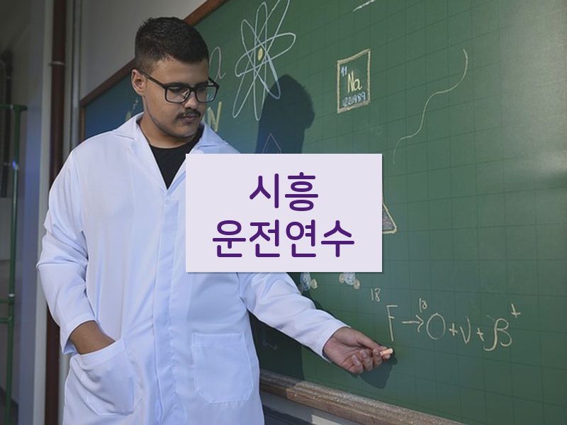 시흥운전연수 후기