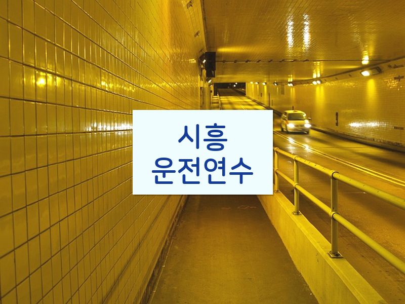 시흥운전연수 후기