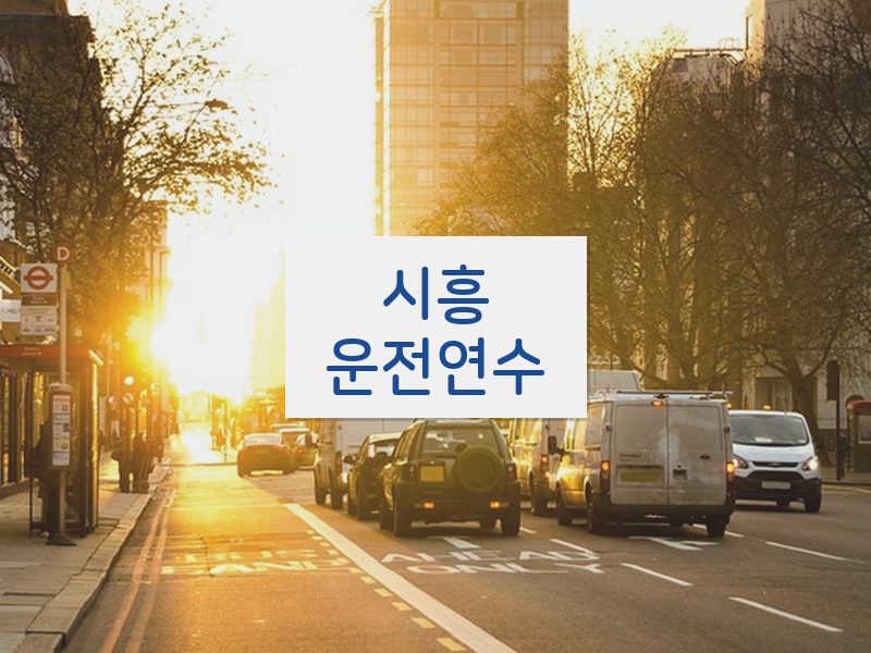시흥운전연수 후기