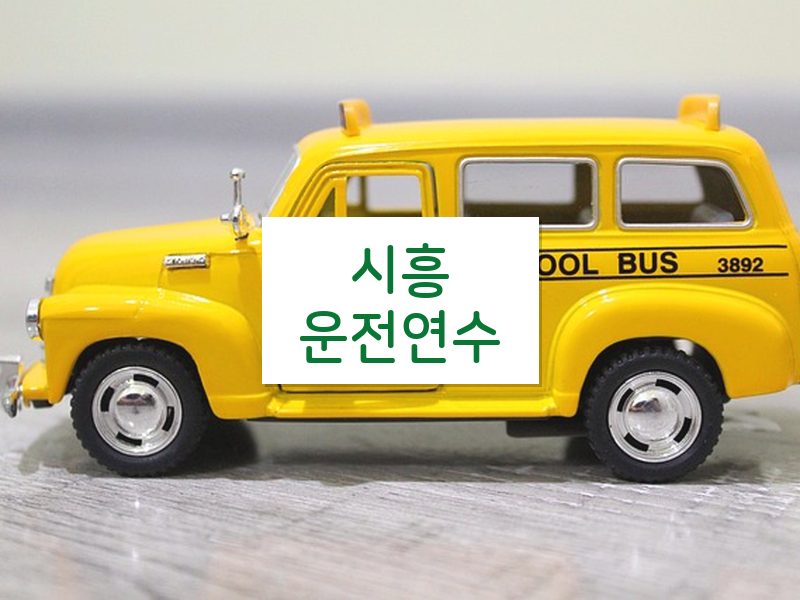 시흥운전연수 후기