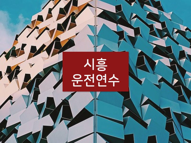 시흥운전연수 후기