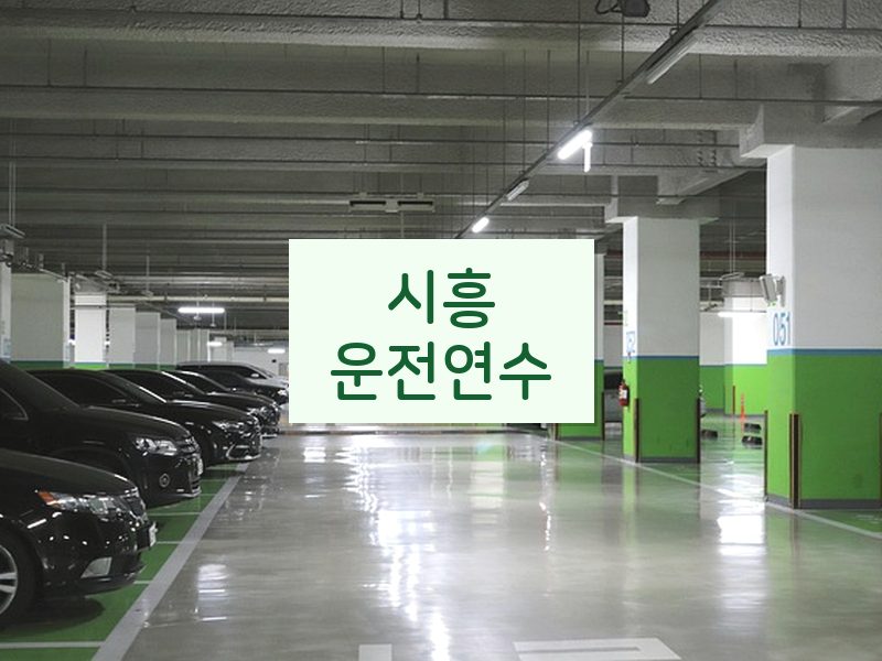 시흥운전연수 후기