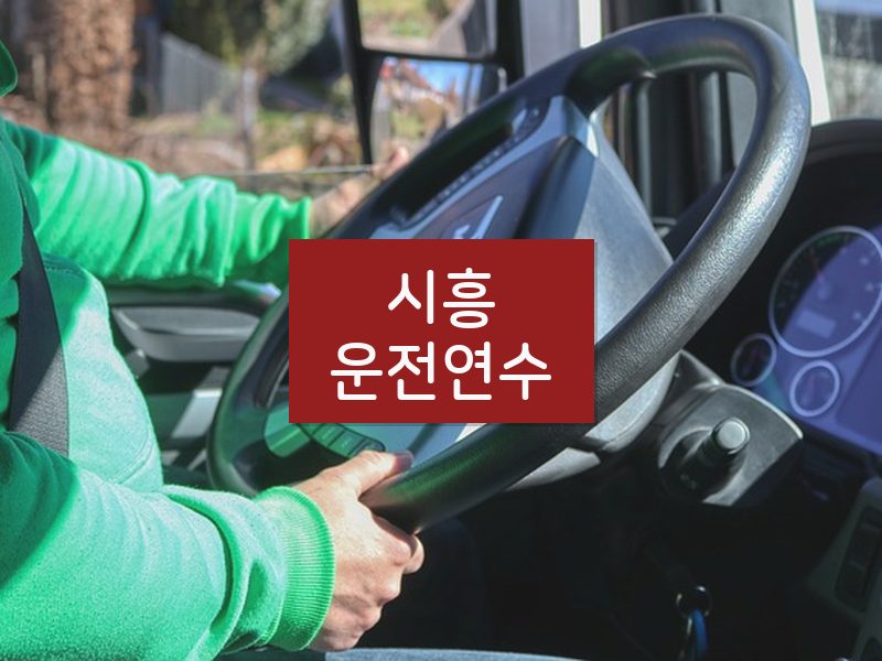 시흥운전연수 후기