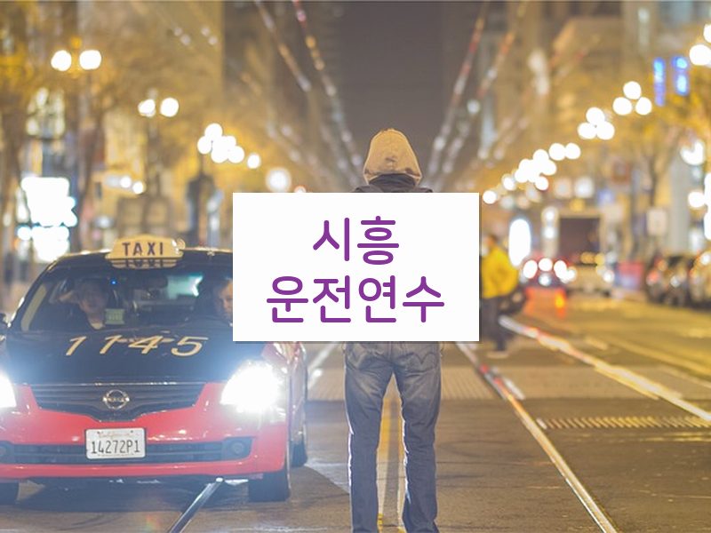 시흥운전연수 후기