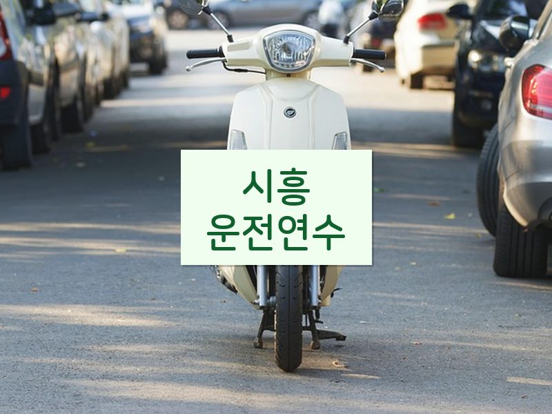 시흥운전연수 후기