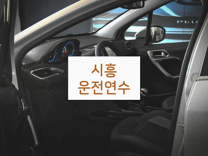 시흥운전연수 후기